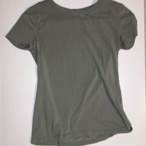 H&M Plain Green Shirt